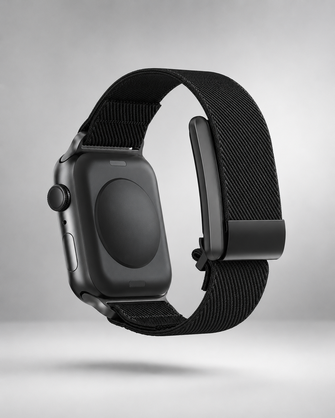 Comboband achterkant met Apple Watch sensor zichtbaar